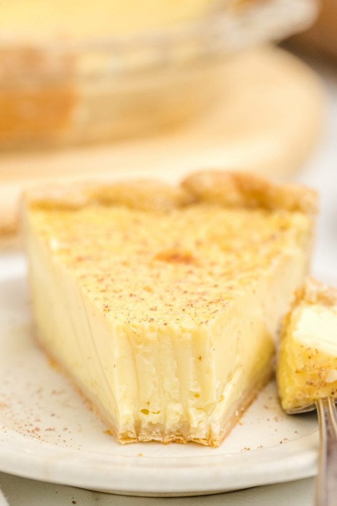Custard Pie Recipe (Silky Smooth)