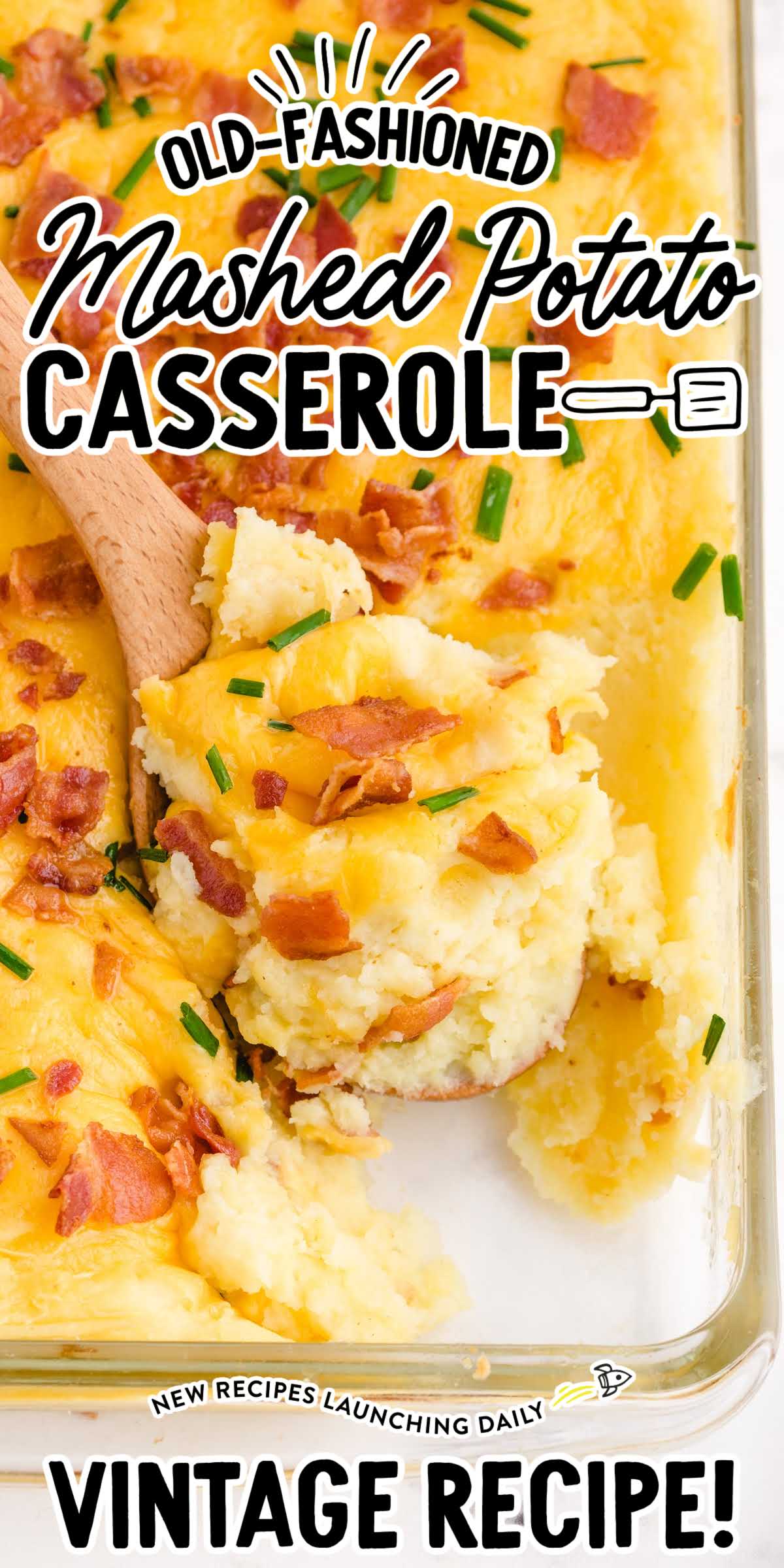 Mashed Potato Casserole - Spaceships and Laser Beams