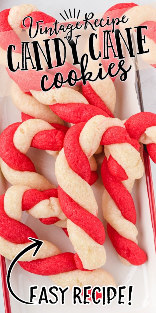 Candy Cane Cookies - Spaceships and Laser Beams