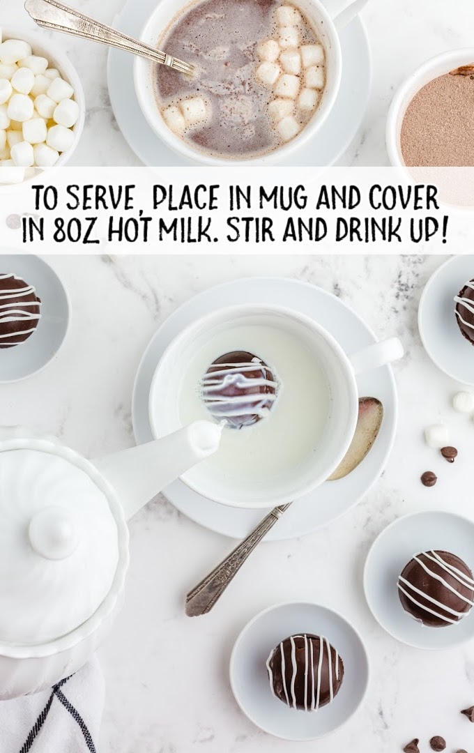 A tray of food on a plate, with Hot Chocolate and Microwave