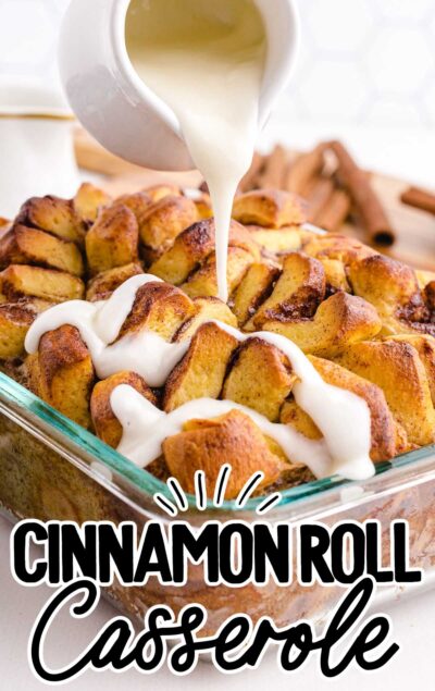 Cinnamon Roll Casserole- Spaceships and Laser Beams