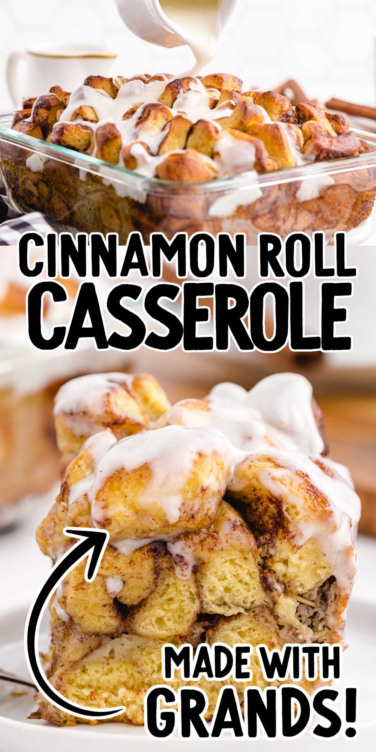 Cinnamon Roll Casserole- Spaceships and Laser Beams