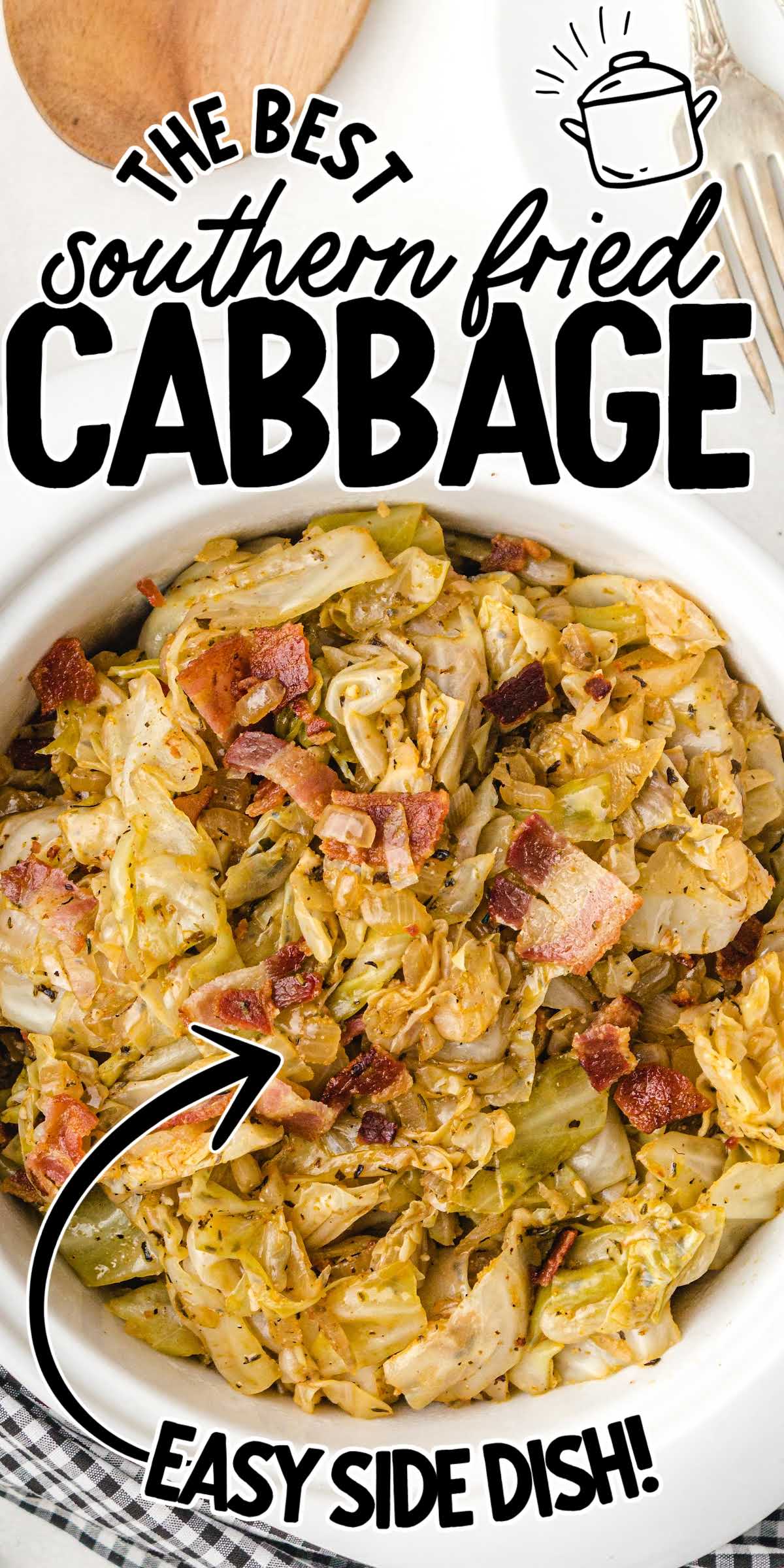 Southern Fried Cabbage Recipe - Spaceships and Laser Beams