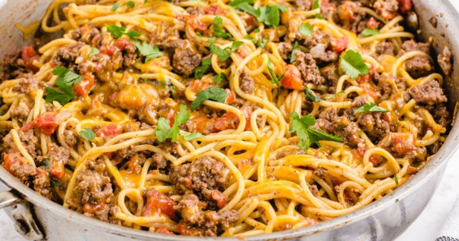 Mexican Spaghetti Recipe - Spaceships and Laser Beams