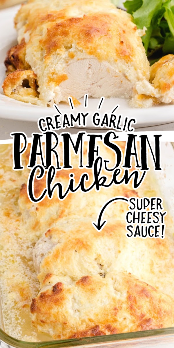 Creamy Garlic Parmesan Chicken - Spaceships and Laser Beams