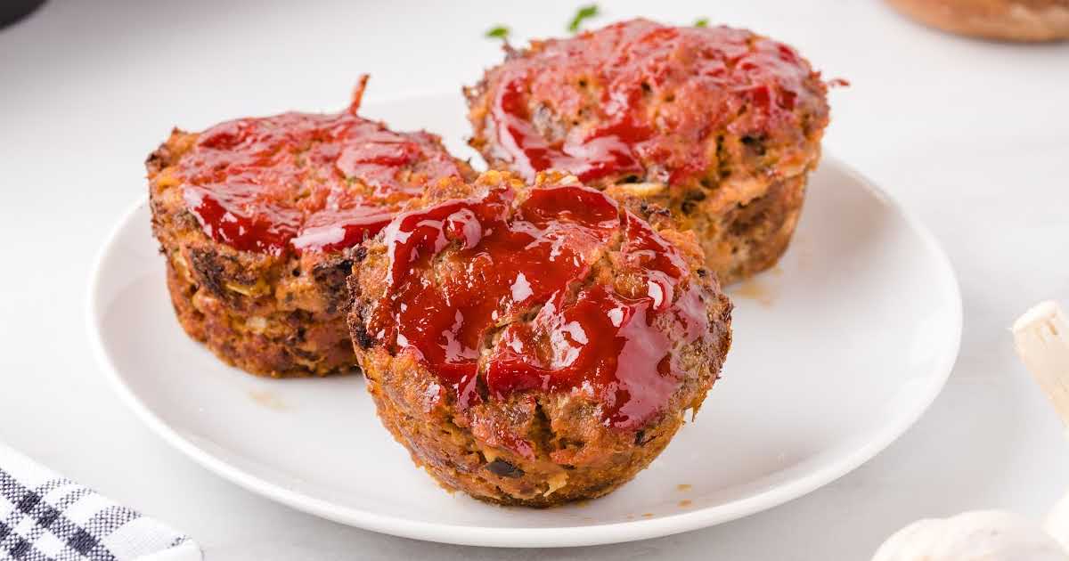 Healthy Thanksgiving Meatloaves in a Muffin Pan Recipe