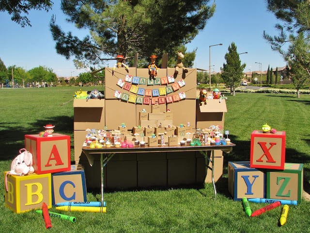 21 toy story birthday party ideas of party table