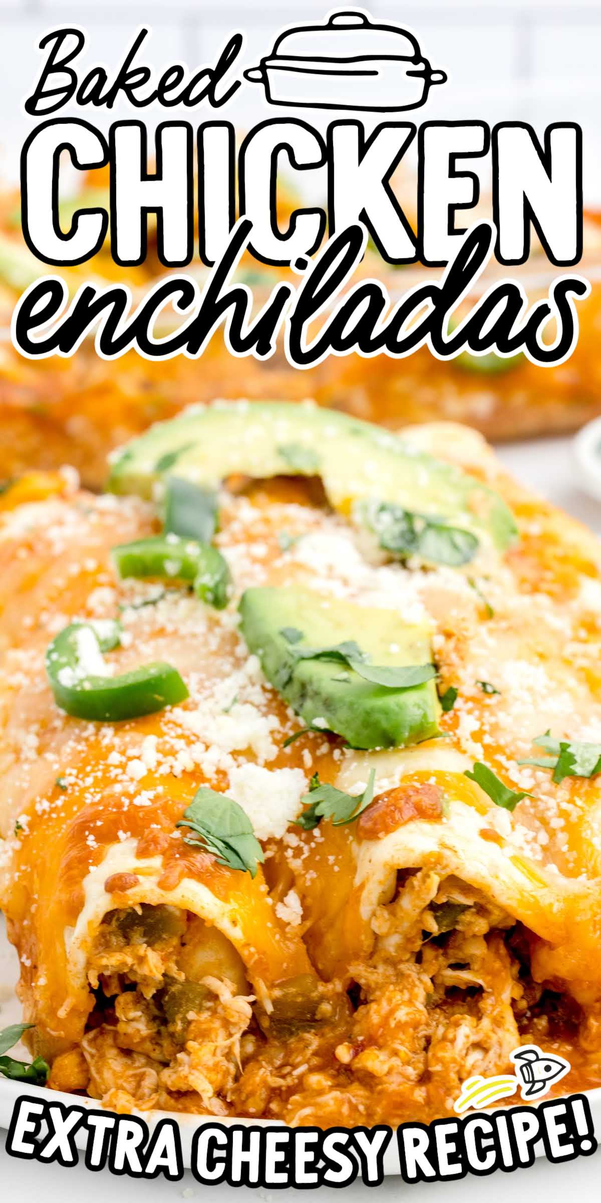 Shredded Chicken Enchiladas - Spaceships and Laser Beams