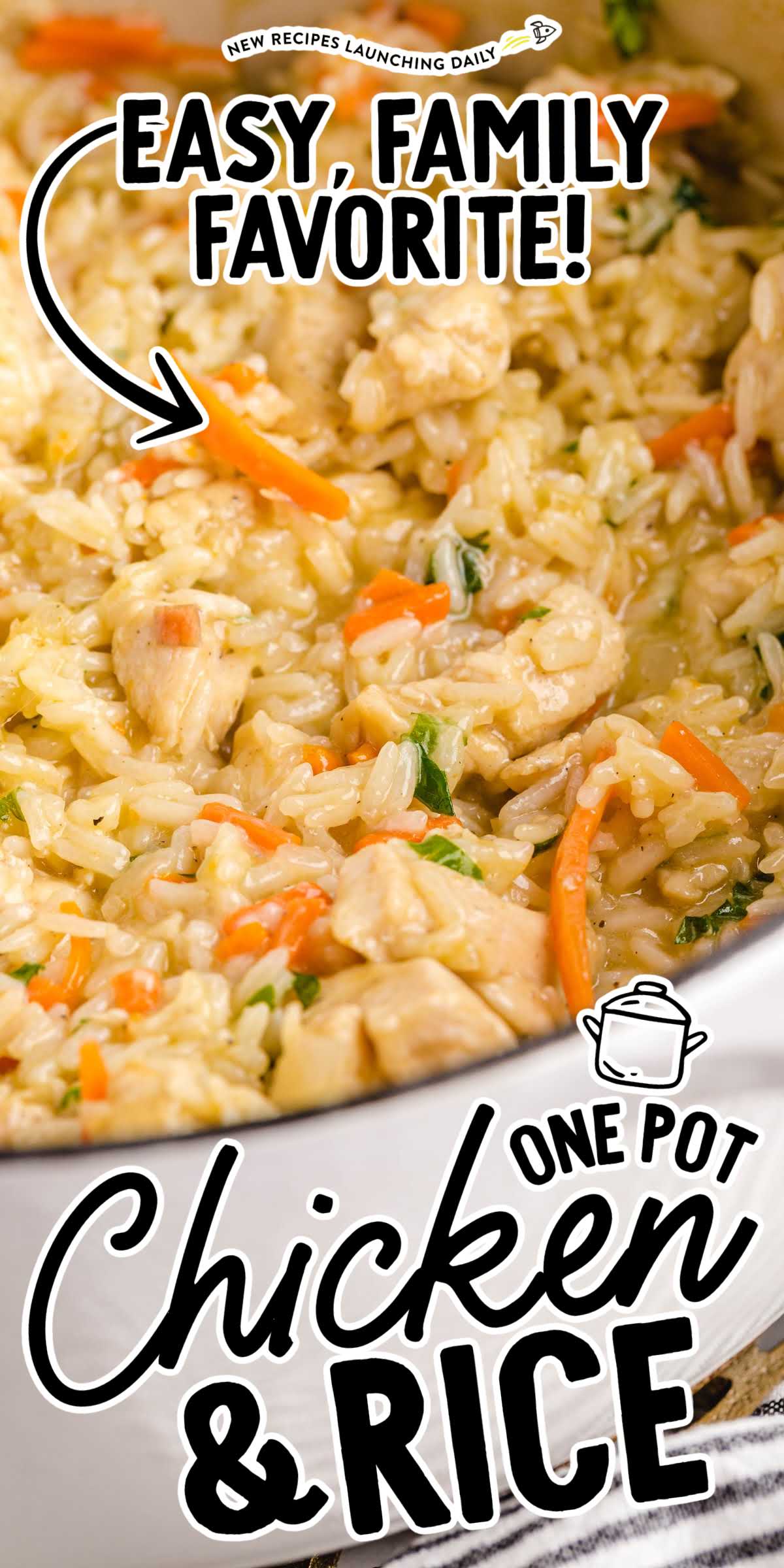 One Pot Chicken and Rice Recipe - Spaceships and Laser Beams