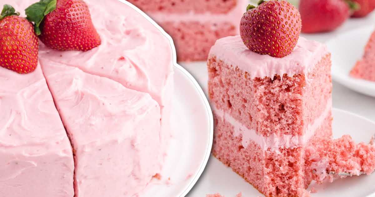 Instant Pot Strawberry Cake • Simple Sumptuous Cooking