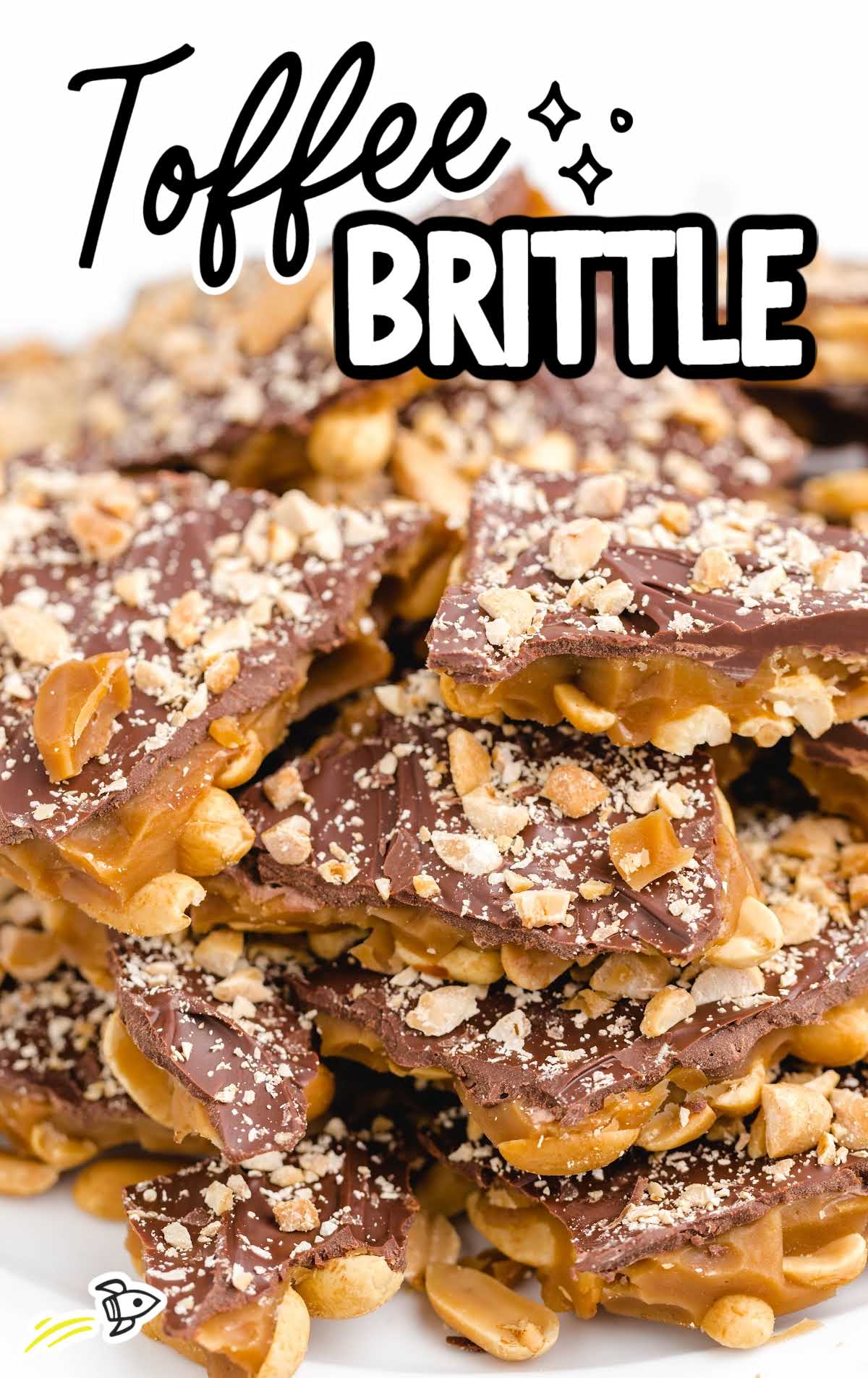 close up shot of Toffee Brittle