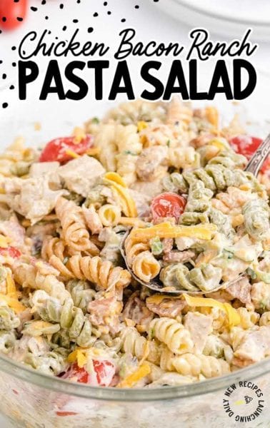 Chicken Bacon Ranch Pasta Salad - Spaceships and Laser Beams