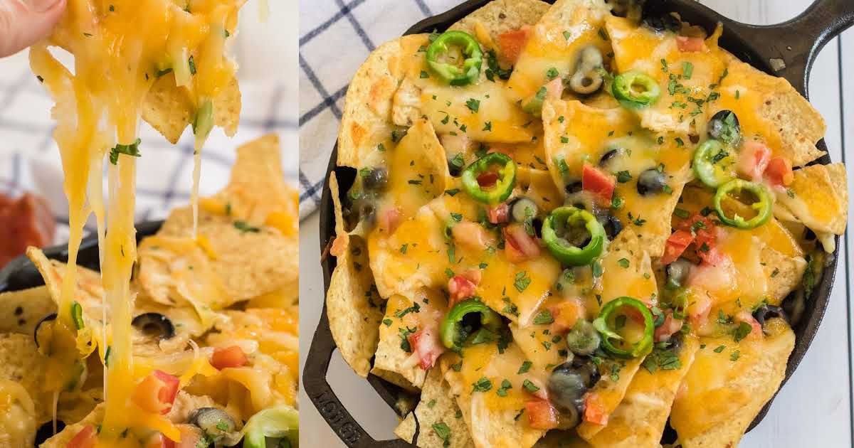 Camp Stove Recipe: Camp Skillet Nachos - Get Lost Travel Vans