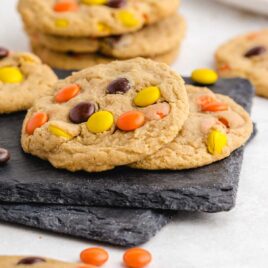 close up shot of Reese's Cookies