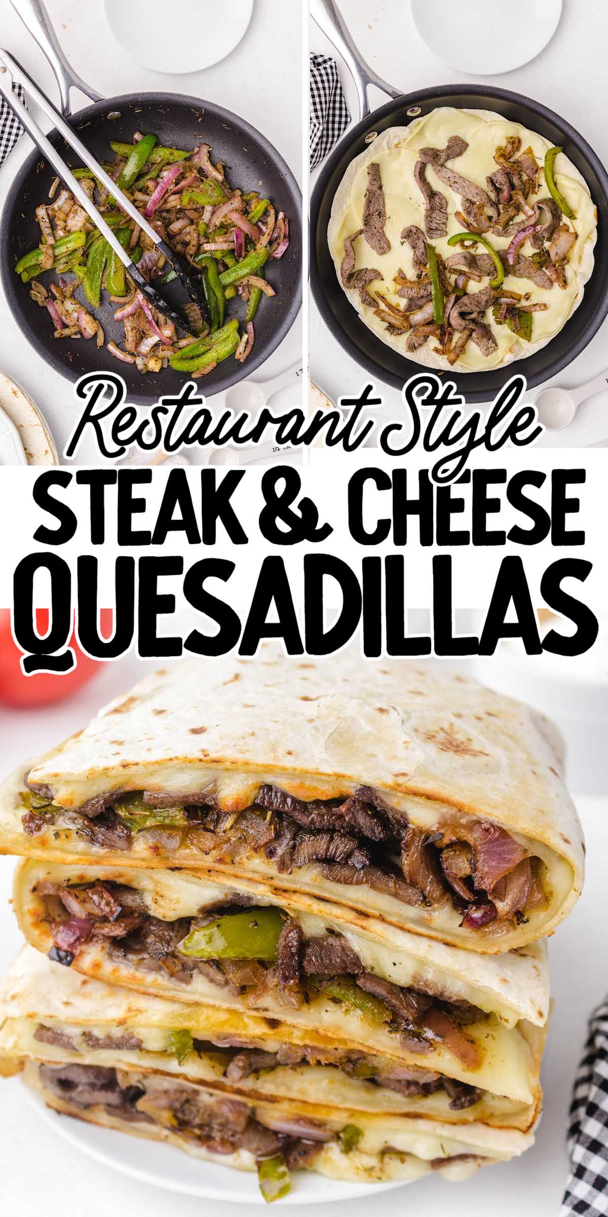 Steak and Cheese Quesadillas - Spaceships and Laser Beams