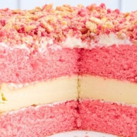 Strawberry Shortcake Cheesecake