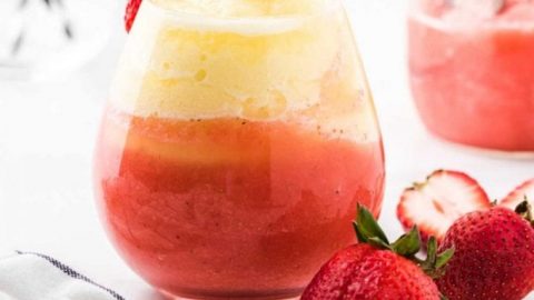 Wine slushy. Ninja Creami. Great for hot evening and extremely easy to  make! 
