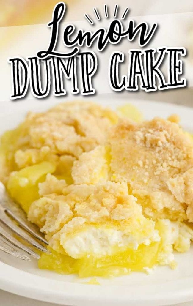 Lemon Dump Cake - Spaceships and Laser Beams