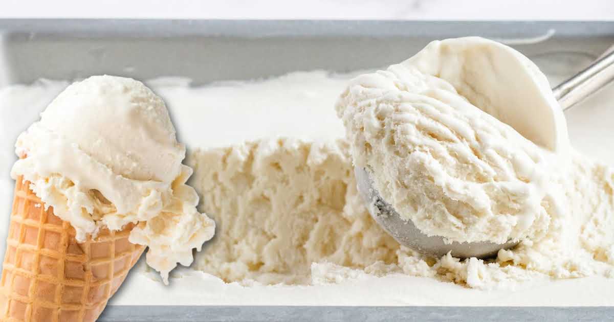 3-Ingredient No-Churn Vanilla Ice Cream - The Roasted Root