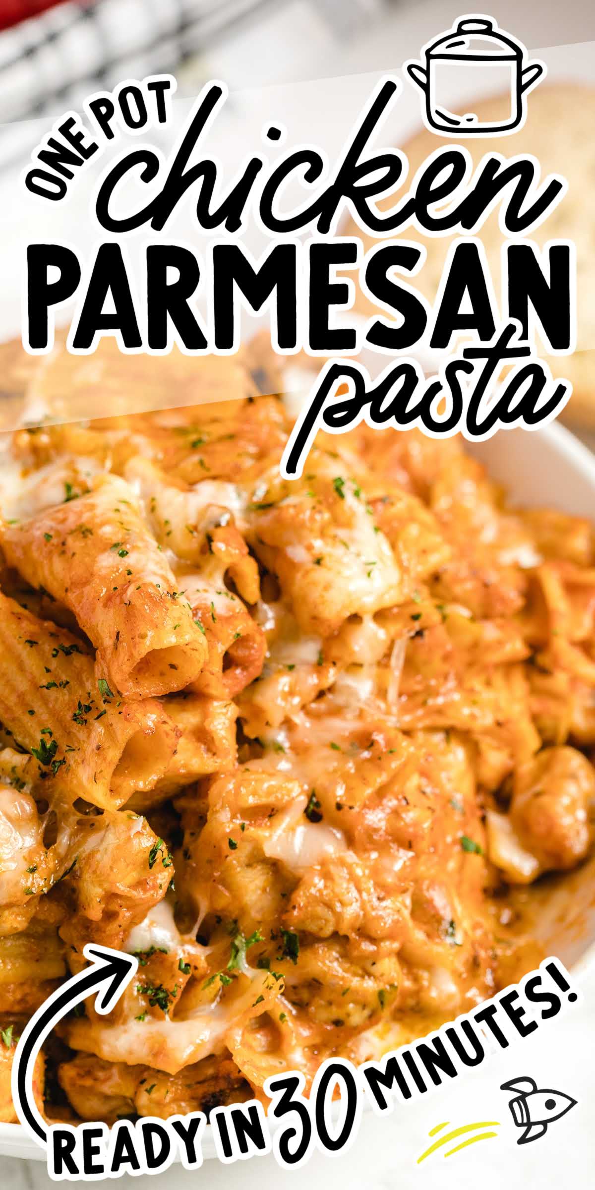 Chicken Parmesan Pasta - Spaceships and Laser Beams