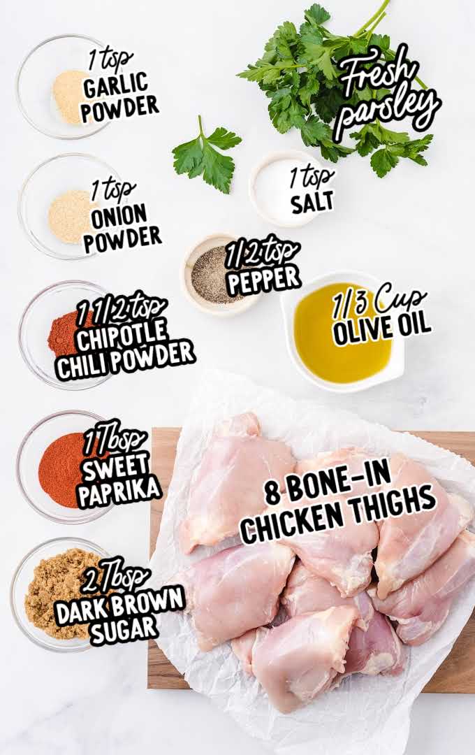 paprika chicken raw ingredients that are labeled