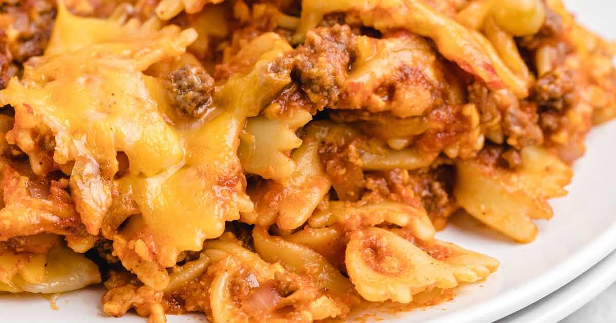 Sloppy Joe Casserole - Spaceships and Laser Beams