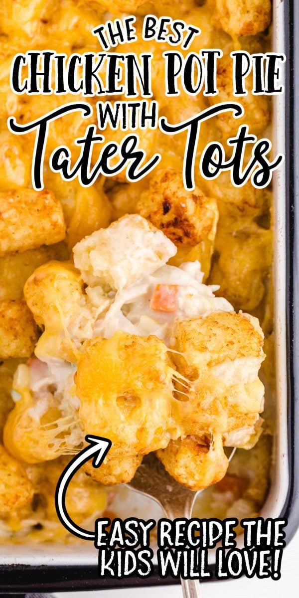 Chicken Pot Pie with Tater Tots - Spaceships and Laser Beams