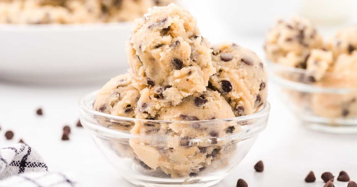 Edible Chocolate Chip Cookie Dough – Broken Oven Baking