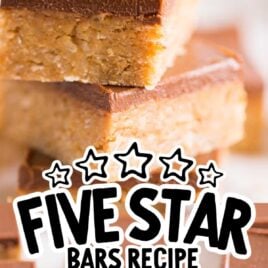 Five Star Bars stacked on top of each other