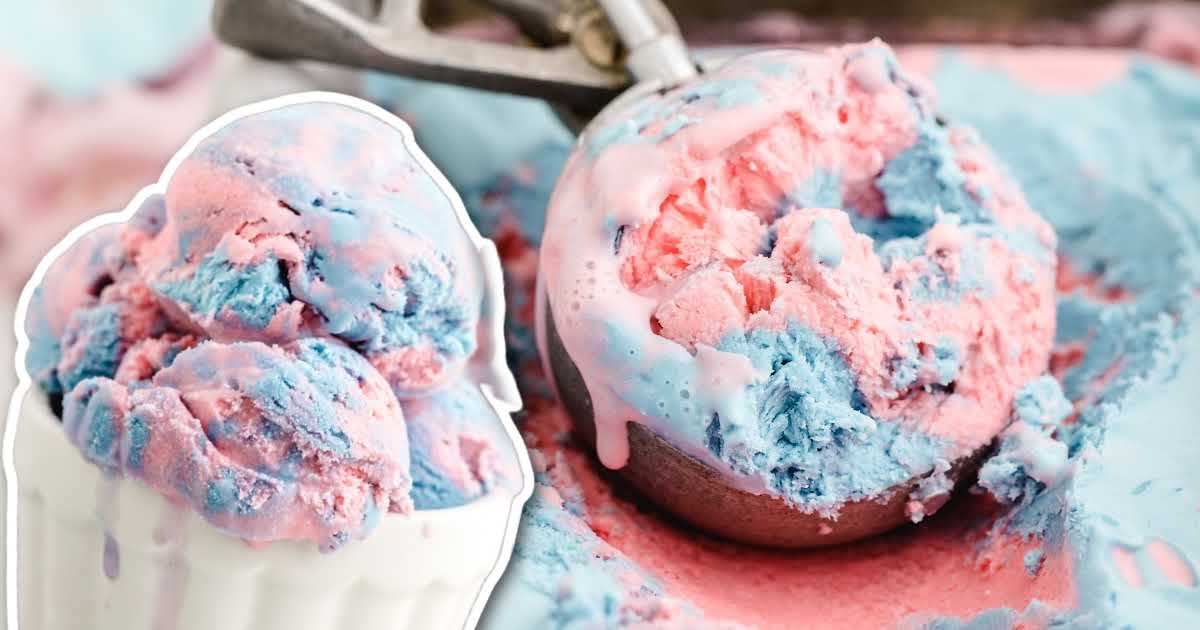 How to Make No-Churn Cotton Candy Ice Cream