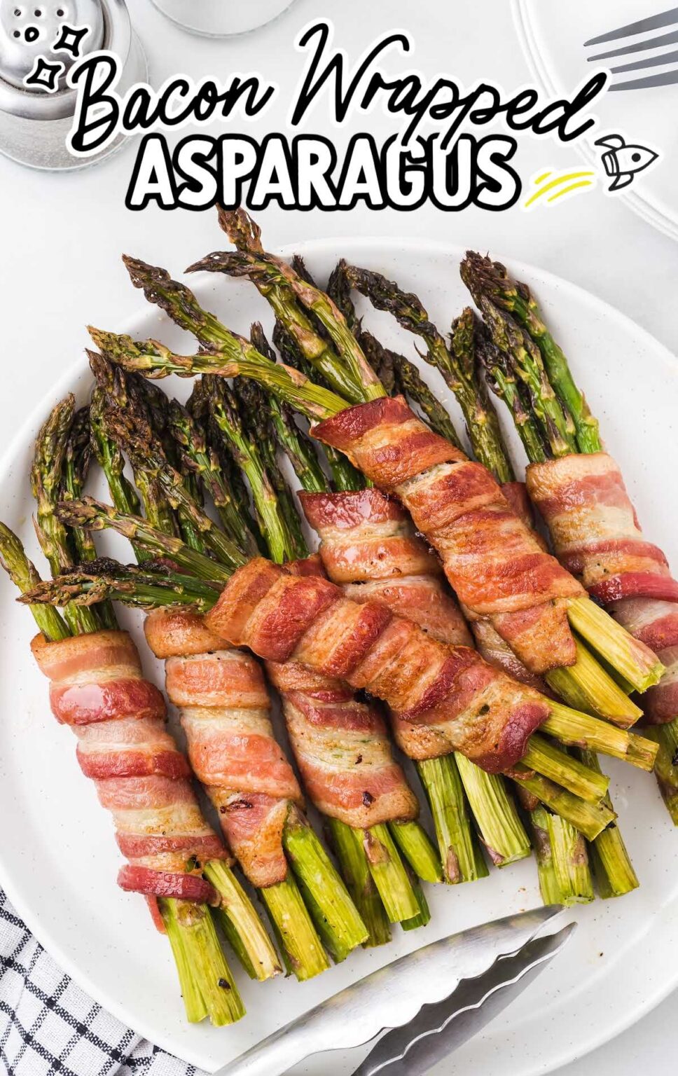 Bacon Wrapped Asparagus - Spaceships and Laser Beams