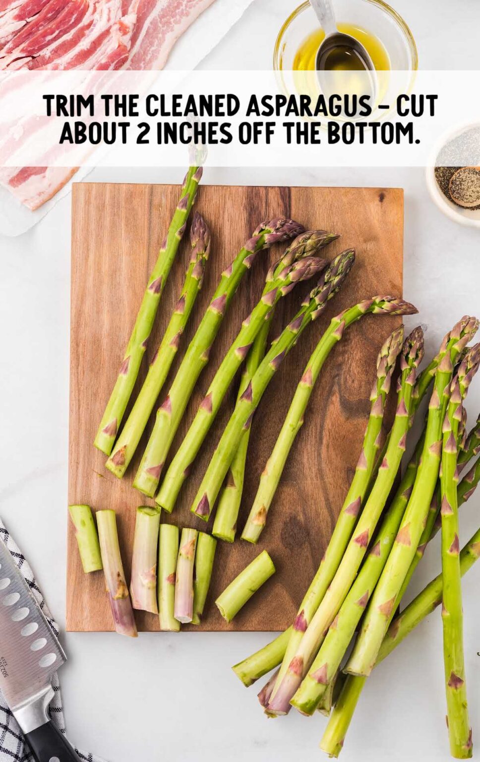 Bacon Wrapped Asparagus - Spaceships and Laser Beams