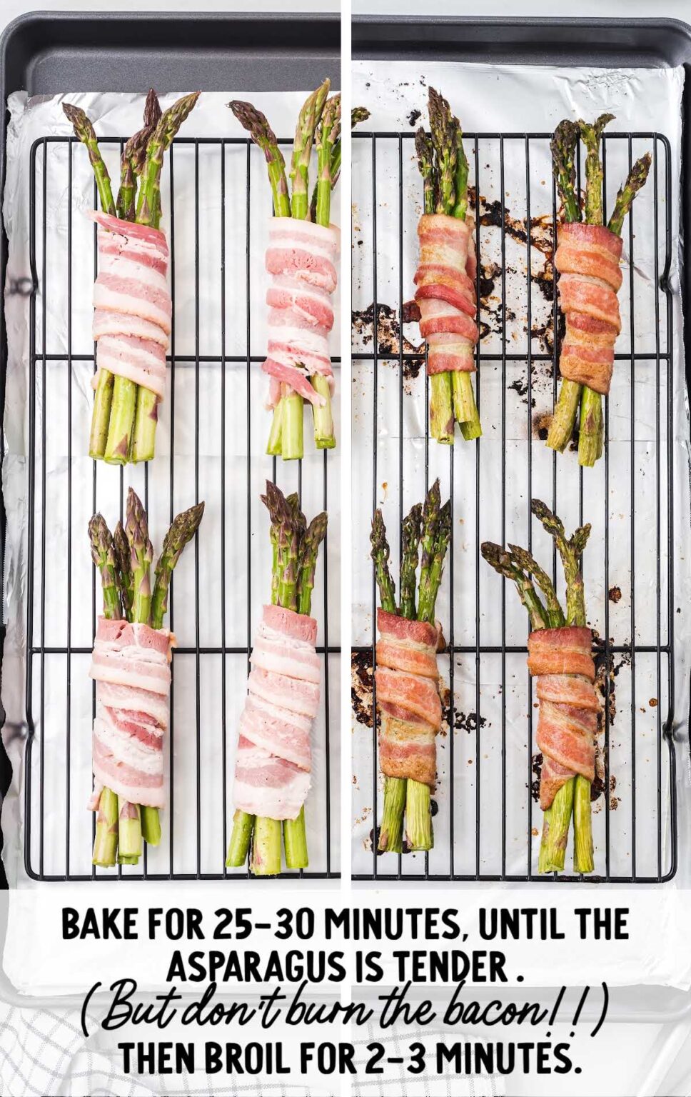Bacon Wrapped Asparagus - Spaceships and Laser Beams