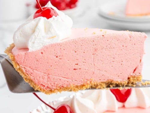 No Bake Strawberry Jello Pie - Spaceships and Laser Beams