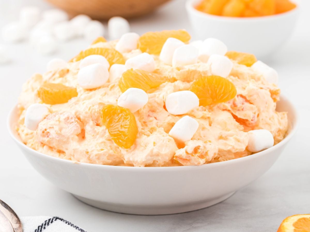Orange Creamsicle Salad - Spaceships and Laser Beams