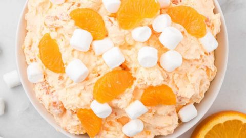 Orange Creamsicle Salad - Spaceships and Laser Beams