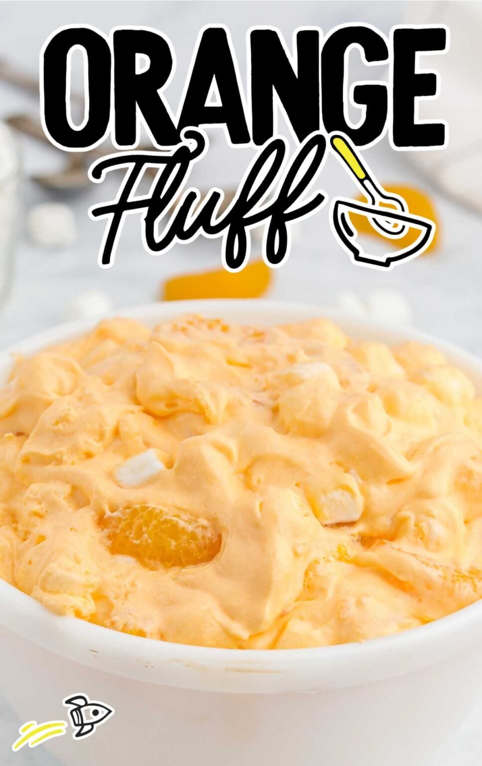 Orange Fluff Dessert Spaceships and Laser Beams