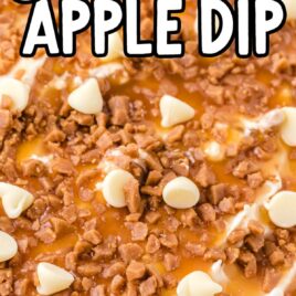 close up shot of Caramel Apple Dip