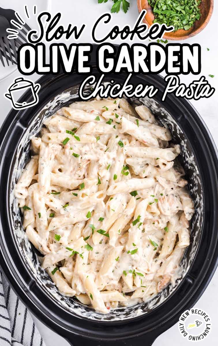 Olive Garden Crock Pot Chicken Pasta Recipe