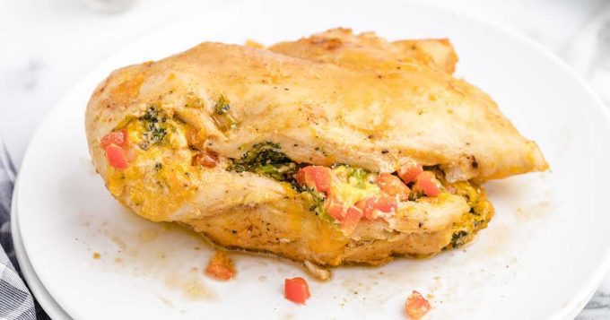 Chicken Stuffed Peppers - Spaceships and Laser Beams