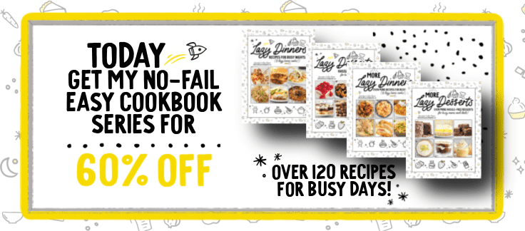 get digital lazy cookbooks