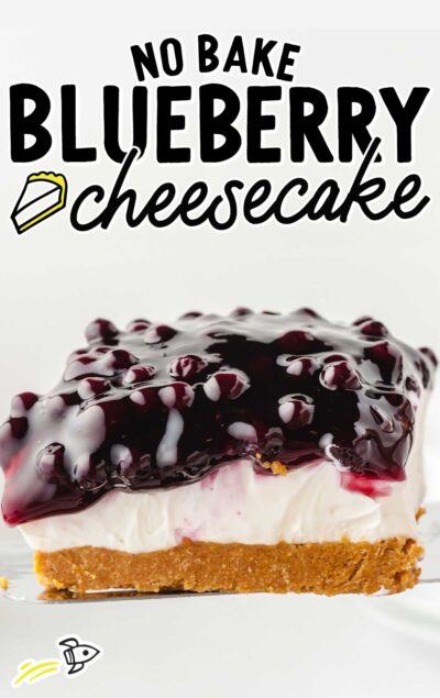 No Bake Blueberry Cheesecake - Spaceships and Laser Beams