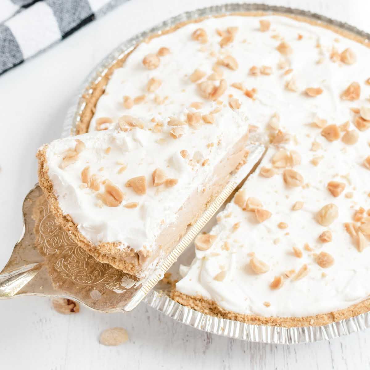 No Bake Peanut Butter Pie - Spaceships and Laser Beams