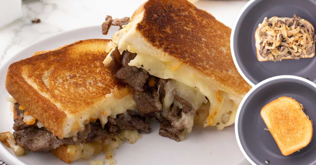 Steak Grilled Cheese - Spaceships and Laser Beams