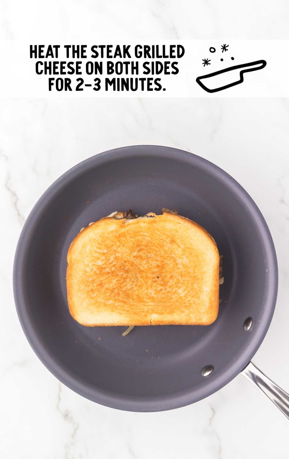 Steak Grilled Cheese - Spaceships and Laser Beams