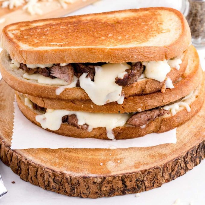 Steak Grilled Cheese - Spaceships and Laser Beams