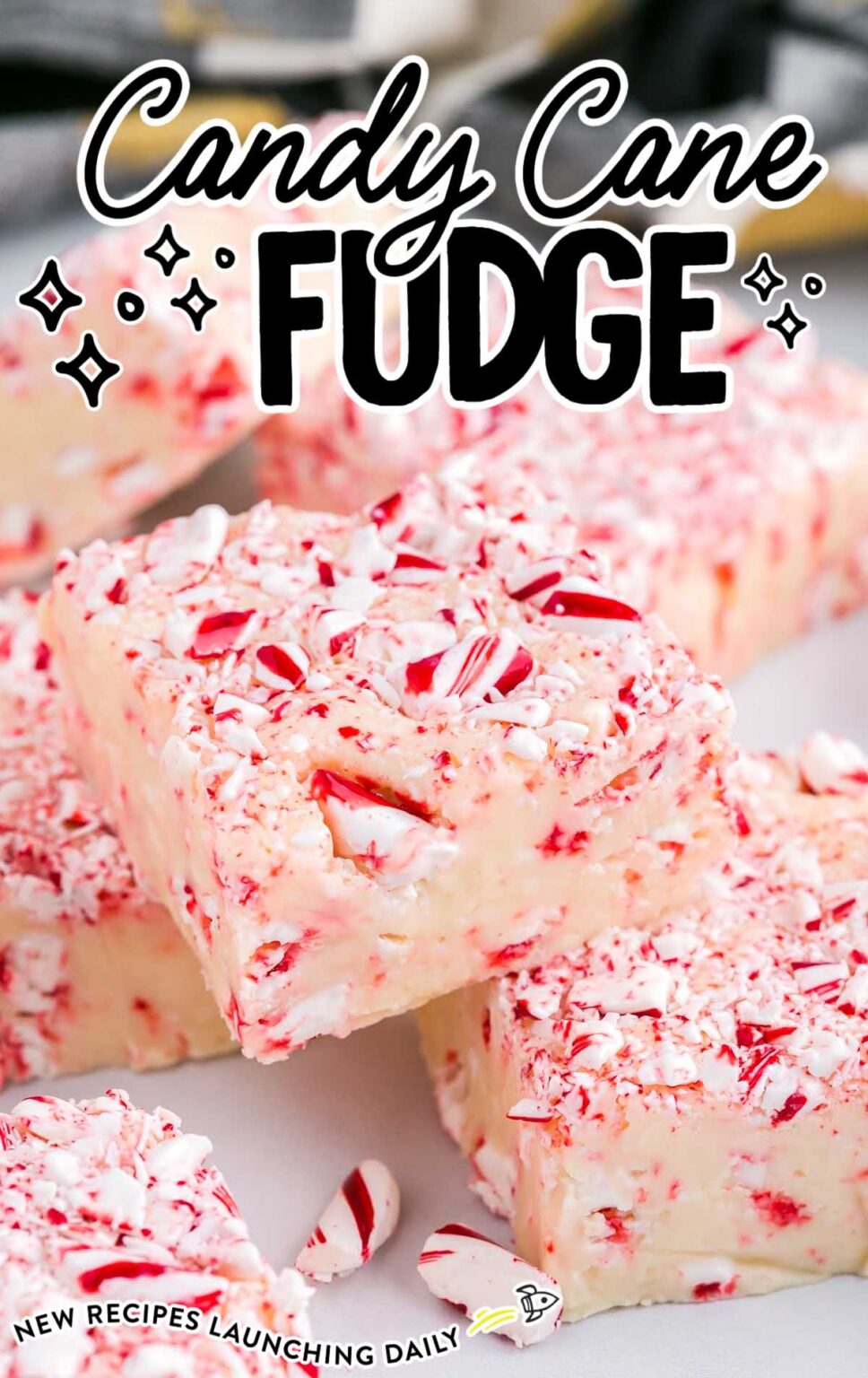 Candy Cane Fudge - Spaceships and Laser Beams