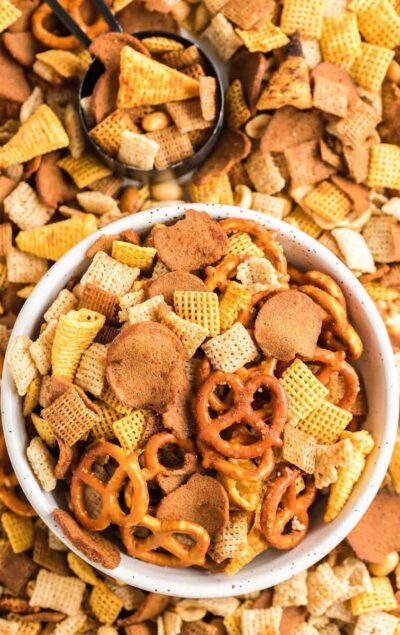 Crockpot Chex Mix - Spaceships and Laser Beams