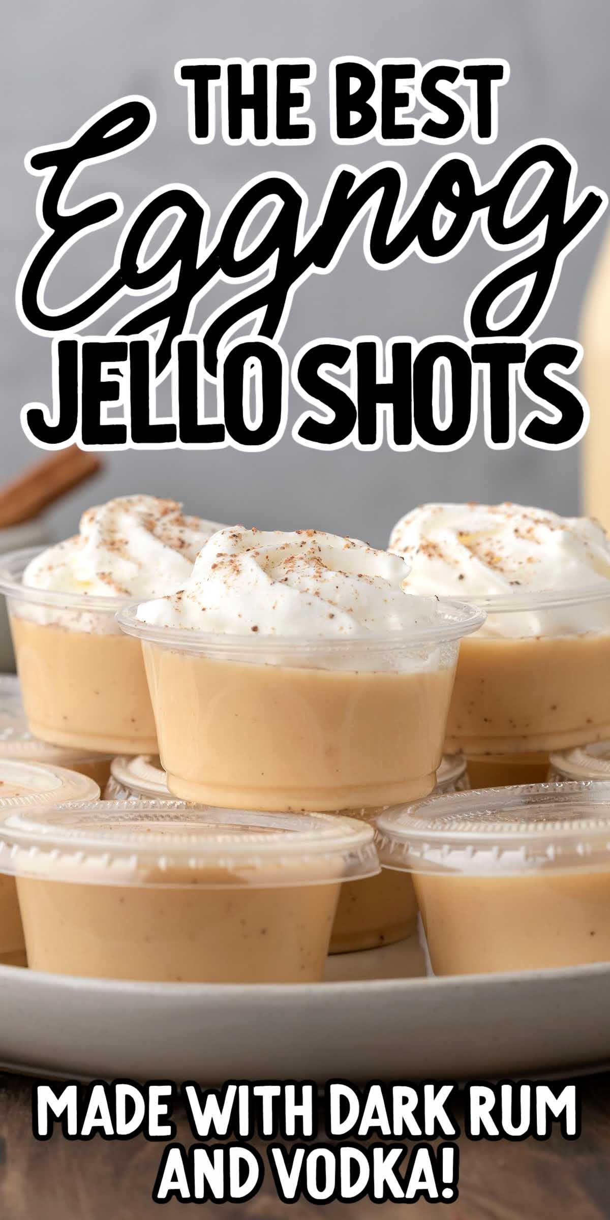 Eggnog Jello Shots - Spaceships and Laser Beams