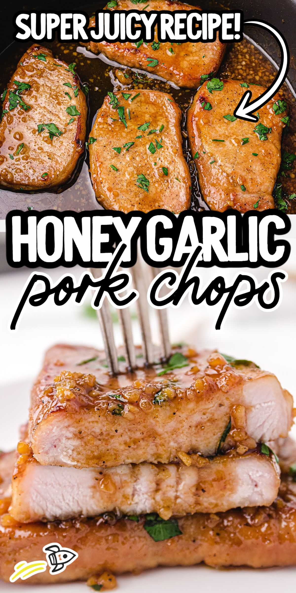 Honey Garlic Pork Chops - Spaceships and Laser Beams